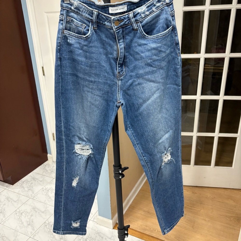 Flying Monkey Classic Blue Boot Cut Jeans